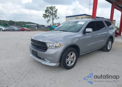 2013 Dodge Durango Crew from USA, damaged, VIN 1C4RDJDGXDC696119